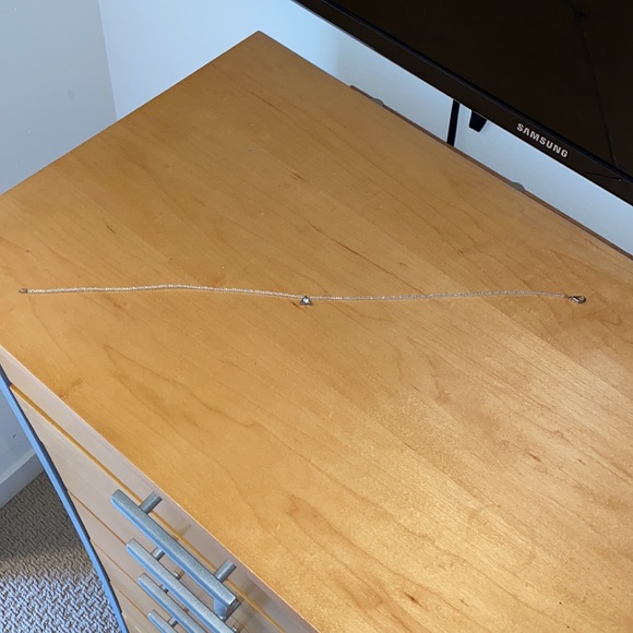 Geometric Triangle Pendant Necklace - Picture 9 of 15